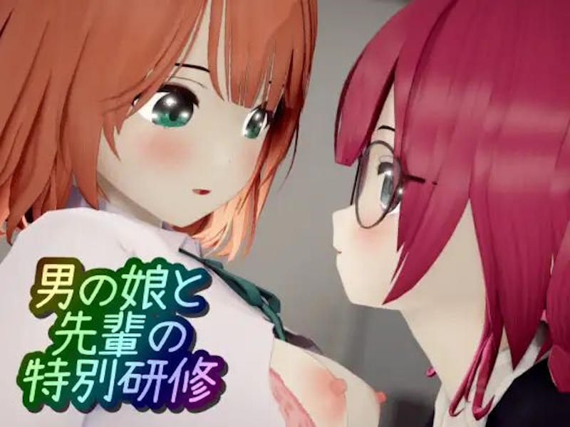 [RJ01197718] [WapiWapi | ワピワピ。] 男の娘と先輩の特別研修